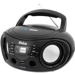 Ficha técnica e caractérísticas do produto Som Portátil Philco Pb122bt Rádio FM MP3 USB e AUX IN - Preto