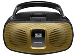 Som Portátil Philips FM Soundmachine - USB MP3/CD
