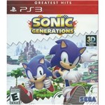Ficha técnica e caractérísticas do produto Sonic Generations Greatest Hits - PS3