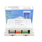 Ficha técnica e caractérísticas do produto Sonoff 4Ch Canais Interruptor Wifi P/ Automação Residencial