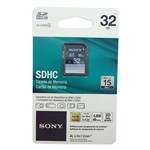 Ficha técnica e caractérísticas do produto Sony - Cartão de Memória Sd - 32 Gb - Alta Velocidade
