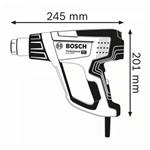 Ficha técnica e caractérísticas do produto Soprador Térmico GHG 2063 Bosch