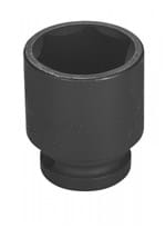 Ficha técnica e caractérísticas do produto Soquete de Impacto Sextavado em Aço Cromo Molibdênio 1.1/16'' - Encaixe 1/2''