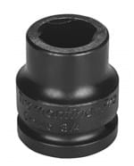 Ficha técnica e caractérísticas do produto Soquete de Impacto Sextavado em Aço Cromo Molibdênio 1'' - Encaixe 3/4''