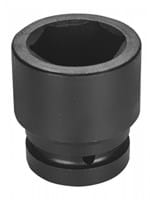 Ficha técnica e caractérísticas do produto Soquete de Impacto Sextavado em Aço Cromo Molibdênio 1.5/8'' - Encaixe 1''