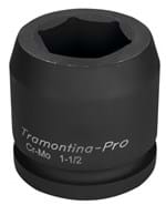 Ficha técnica e caractérísticas do produto Soquete de Impacto Sextavado em Aço Cromo Molibdênio 46 Mm - Encaixe 1.1/2''