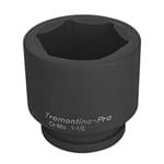 Ficha técnica e caractérísticas do produto Soquete de Impacto Sextavado em Aço Cromo Molibdênio 75 Mm - Encaixe 1.1/2''