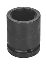 Ficha técnica e caractérísticas do produto Soquete de Impacto Sextavado em Aço Cromo Molibdênio 1.3/16" - Encaixe 3/4''