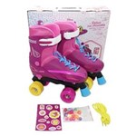 Ficha técnica e caractérísticas do produto Sou Luna Roller Skate 4 Rodas Multikids - Rosa