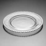 Ficha técnica e caractérísticas do produto Sousplat De Cristal Pearl Silver 31,5cm