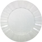 Ficha técnica e caractérísticas do produto Sousplat Plissado Branco - Mimostyle