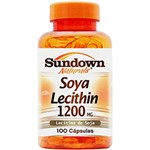 Ficha técnica e caractérísticas do produto Soya Lecithin 1200 - 100 Cápsulas - Sundown