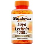 Ficha técnica e caractérísticas do produto Soya Lecithin 1200 Lecitina de Soja (100 Caps)