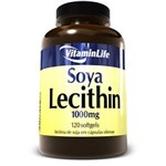 Ficha técnica e caractérísticas do produto Soya Lecithin (1000Mg) 120 Softgels - 120 SOFTGELS