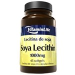 Ficha técnica e caractérísticas do produto Soya Lecithin VitaminLife - 45 Cápsulas