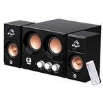 Ficha técnica e caractérísticas do produto Speaker 2.1 Sp-225S Bk 504040250100 - C3 Tech