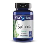 Ficha técnica e caractérísticas do produto Spirulina 1100Mg 60 Capsulas - Vita Blue