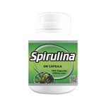Ficha técnica e caractérísticas do produto Spirulina 500mg 100 Cápsulas - Poly Flora