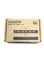 Ficha técnica e caractérísticas do produto Splitter Distribuidor Hdmi 1x4 Divisor Full Hd 1.4 3d 1080p - Gc