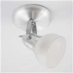 Ficha técnica e caractérísticas do produto Spot Alumínio/Vidro 1Xe27 Escovado 231/1-ES JM Iluminação