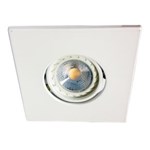 Ficha técnica e caractérísticas do produto Spot LED de Embutir 5W 3000K Bivolt - Quadrado Branco