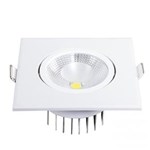 Ficha técnica e caractérísticas do produto Spot LED Embutir Quadrado 6W Blumenau 6500K Luz Branca - Branco