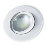 Ficha técnica e caractérísticas do produto Spot LED Embutir 3W Redondo Cob Startec 4000K Luz Branco Natural - BIVOLT