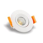 Ficha técnica e caractérísticas do produto Spot LED Redondo Embutir 3W