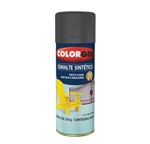 Ficha técnica e caractérísticas do produto Spray 748 Colorgin Esmalte Sintético Preto Fosco