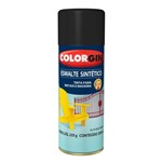 Ficha técnica e caractérísticas do produto Spray Colorgin Esmalte Sintético 746 Preto