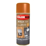 Ficha técnica e caractérísticas do produto Spray Colorgin Metallik 350ml Cobre 054 Interior