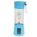Ficha técnica e caractérísticas do produto Squeeze Mágico Elétrico Portátil Azul Juice Cup