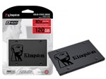Ficha técnica e caractérísticas do produto SSD 120GB Kingston A400 Desktop Notebook Ultrabook 2.5 6GB/S SA400S37/120G