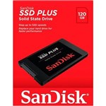 Ficha técnica e caractérísticas do produto SSD 120gb Sandisk Plus