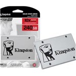 Ficha técnica e caractérísticas do produto SSD 240GB 2.5" Kingston SUV400S37/240G