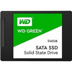 Ficha técnica e caractérísticas do produto SSD 240GB 2,5 SATA Western Digital WDS240G2G0A
