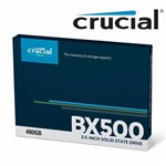 Ficha técnica e caractérísticas do produto Ssd Crucial Bx500 480 Gb 3D Nand Sata 2,5 Inch - Micron