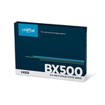 Ficha técnica e caractérísticas do produto SSD Crucial Sata 240GB BX500
