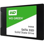 Ficha técnica e caractérísticas do produto SSD de 240GB Western Digital Green WDS240G2G0A 545MB