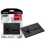 Ficha técnica e caractérísticas do produto SSD Desktop Notebook Kingston SA400S37/240G A400 240GB 2.5" SATA III Blister Ultrabook