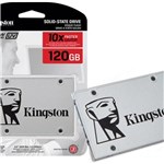 Ficha técnica e caractérísticas do produto Ssd Desktop Notebook Ultrabook Kingston Suv400s37/120g Uv400 120gb 2.5" Sata Iii Blister