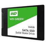 Ficha técnica e caractérísticas do produto Ssd Green Sata III 240GB 2,5" WD WDS240G2G0A