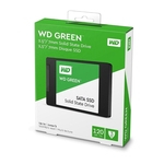 Ficha técnica e caractérísticas do produto SSD Green WD 120gb SATA III 6GB s 2.5” 7mm