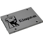 Ficha técnica e caractérísticas do produto SSD Kingston 2.5 240GB UV400 SATA III Leituras: 550MBs / Gravações: 490MBs - SUV400S37/240G
