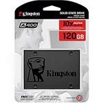 SSD Kingston A400 120GB - 500mb/s para Leitura e 320mb/s para Gravação