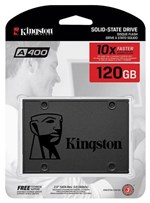 SSD Kingston A400 120GB Sata 3 2.5 - SA400S37/120G