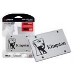 Ficha técnica e caractérísticas do produto SSD Kingston UV400 960GB Sata III - SUV400S37/960G