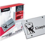 Ficha técnica e caractérísticas do produto Ssd Kit Desktop Notebook Kingston Suv400s3b7a/480g Uv400 480gb 2.5" Sata Iii Box