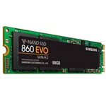 SSD M.2 500GB Samsung 860 EVO SATA 3 550mb/s MZ-N6E500