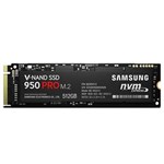 Ficha técnica e caractérísticas do produto SSD - M.2 (2280 / PCIe NVMe) - 512GB - Samsung 950 Pro - MZ-V5P512BW